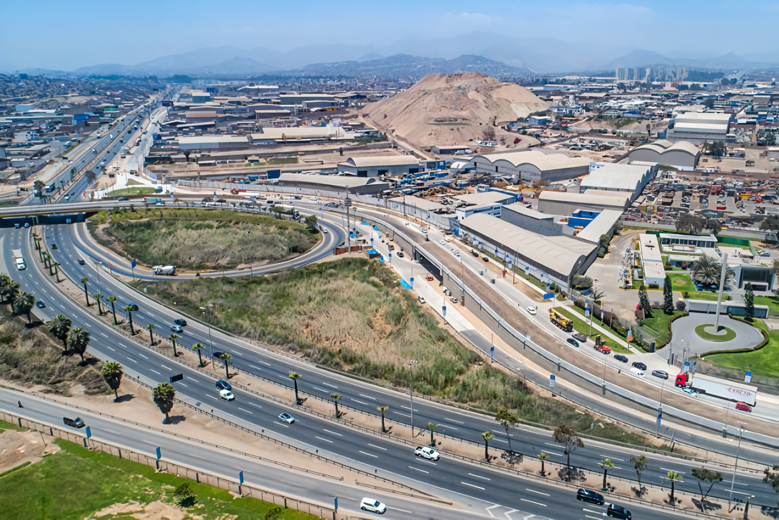 ruta del tren Lima - Ica